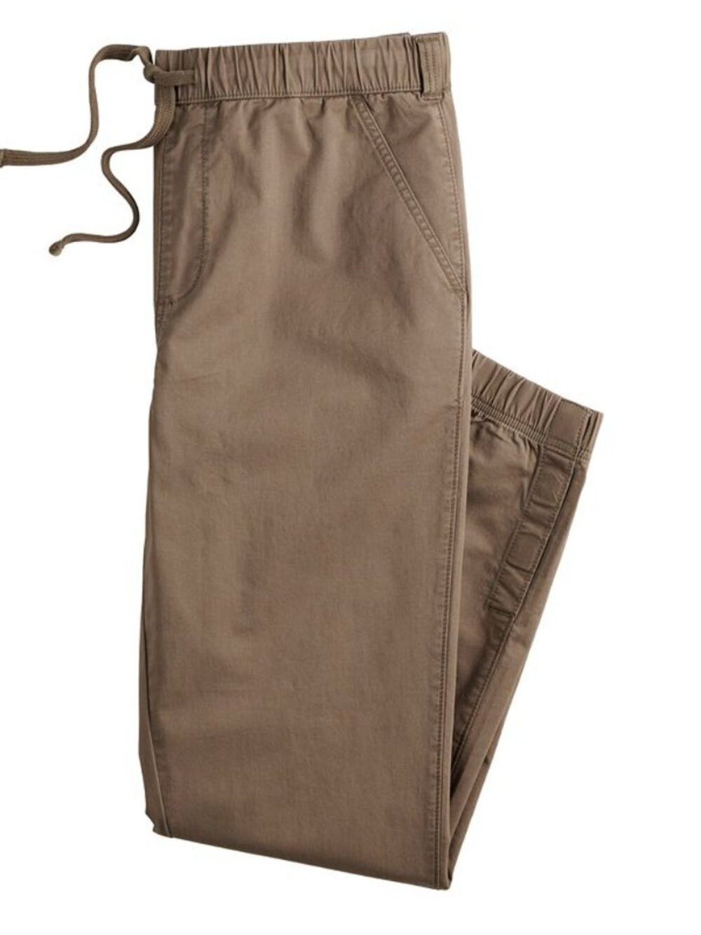 Men's Sonoma Goods For Life ADAPTIVE Jogger Pants - Kagan Khaki - L - NWT